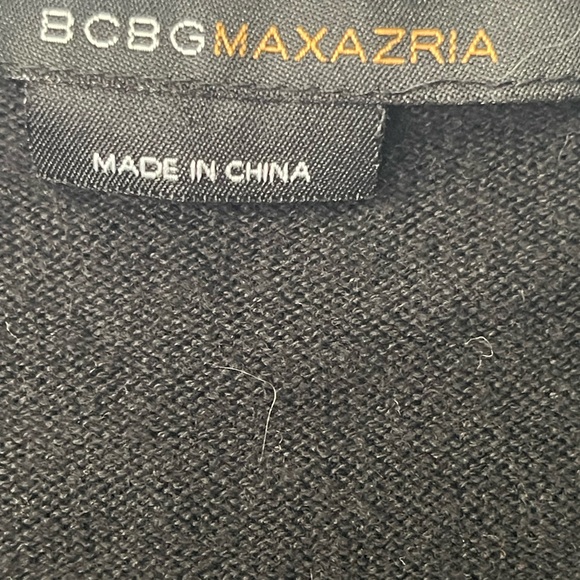 BCBGMaxAzria Black Knit Cardigan - Picture 3 of 4